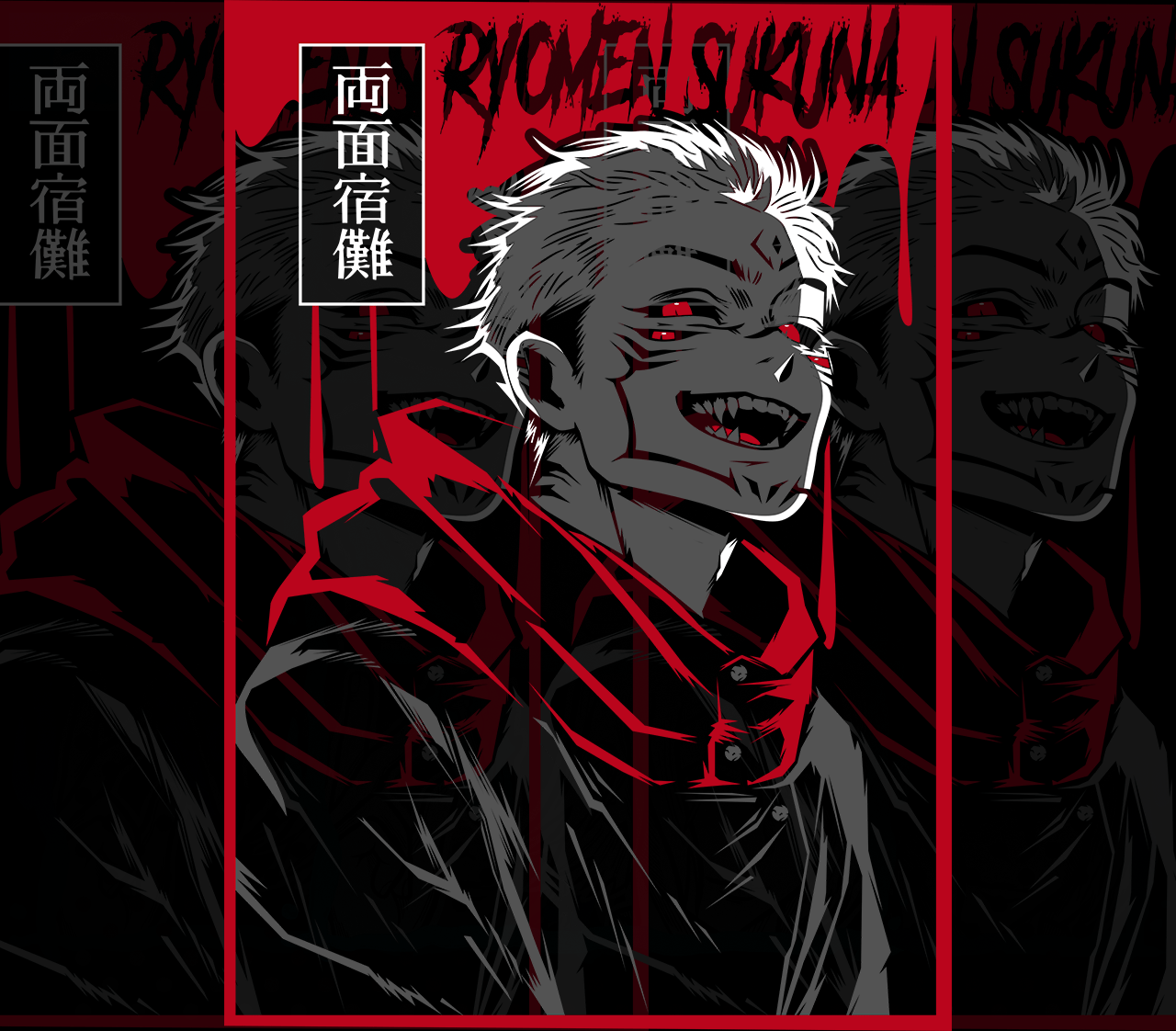 DESIGN ANIME Jujutsu Kaisen  Sukuna