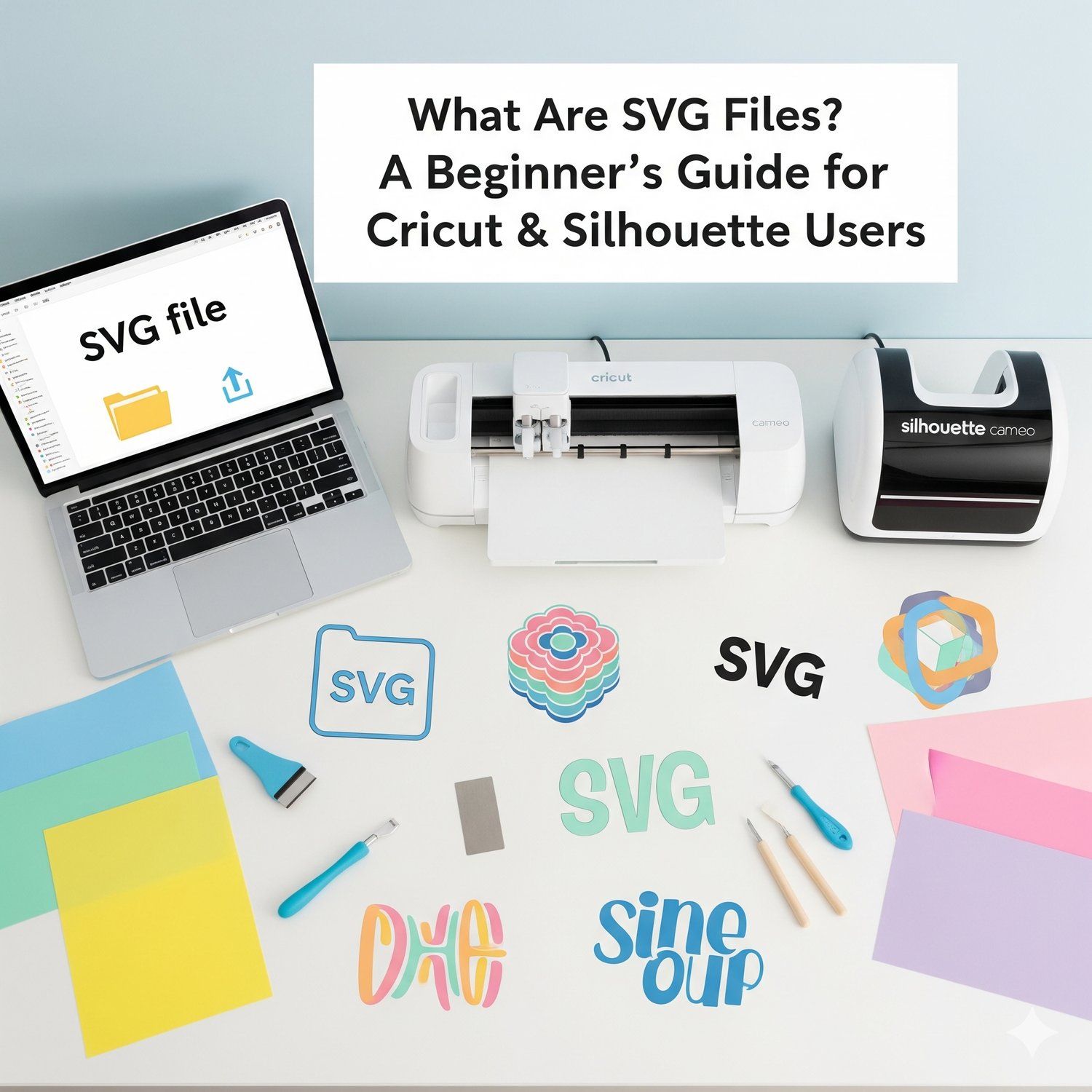 What Are SVG Files? A Beginner’s Guide for Cricut & Silhouette Users
