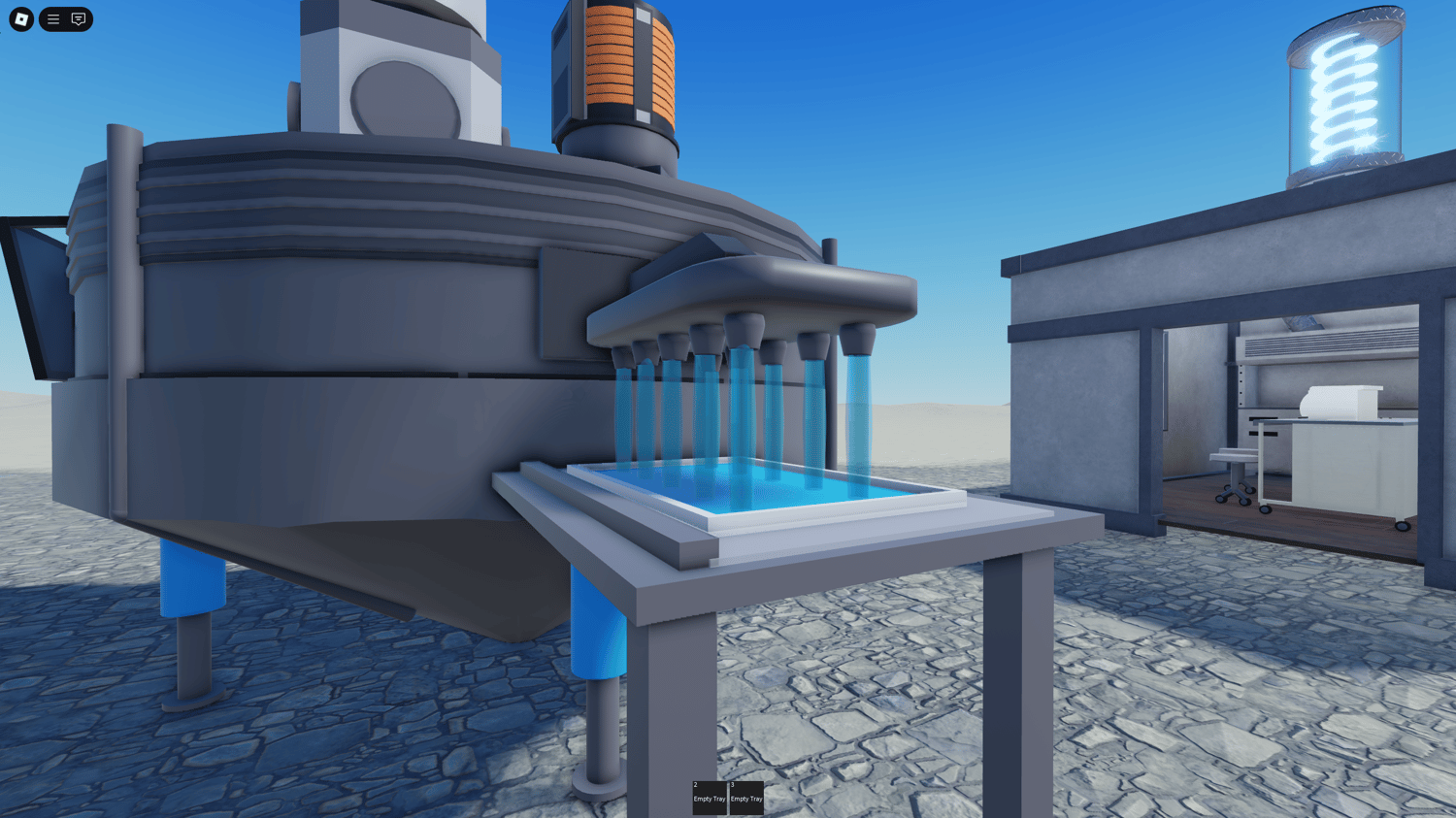 Roblox customizable candy lab with materials