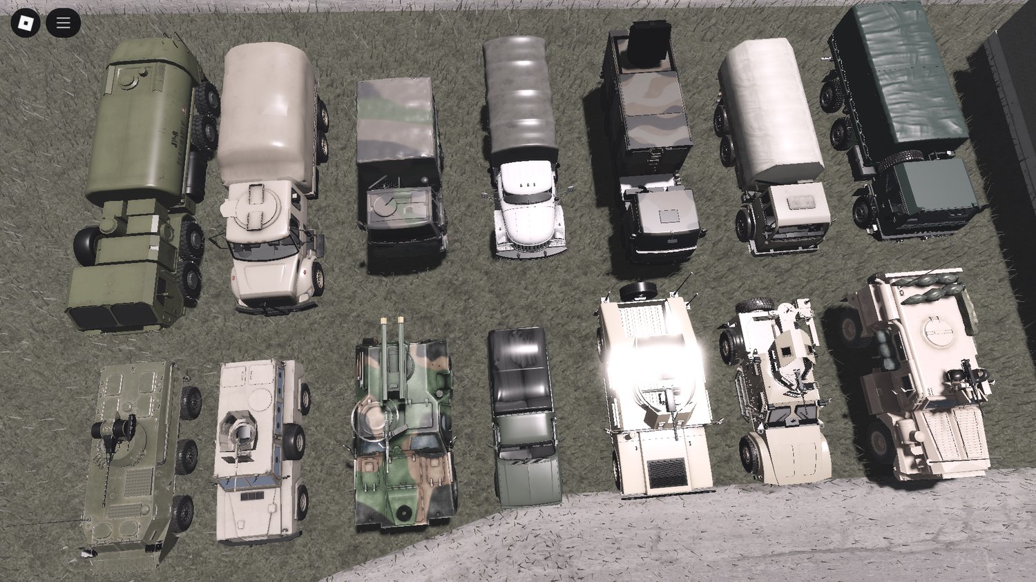 Roblox 14 Working Military Vehicles Pack overview