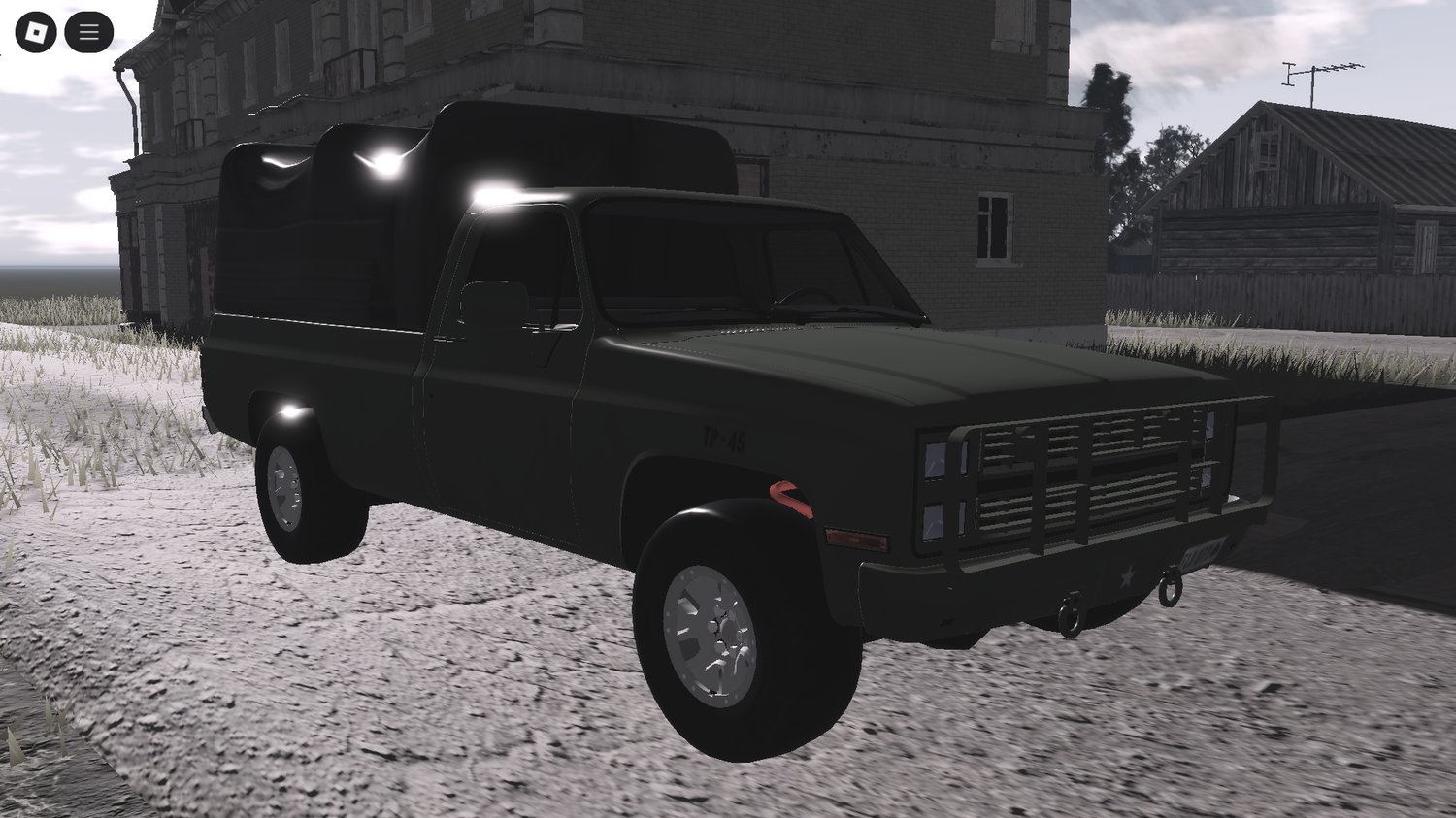 Roblox GMC Military Truck front view