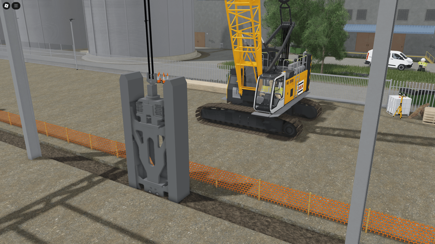 HS 8100 Mobile Crawler Crane (Slurry wall) - Payhip