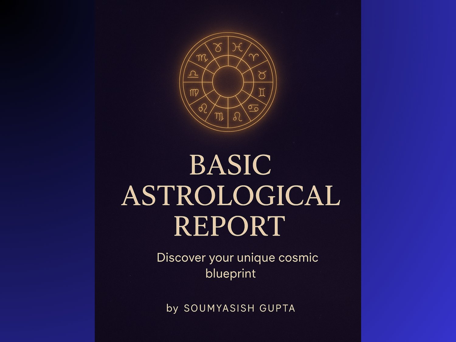 Basic Astrological Report Banner