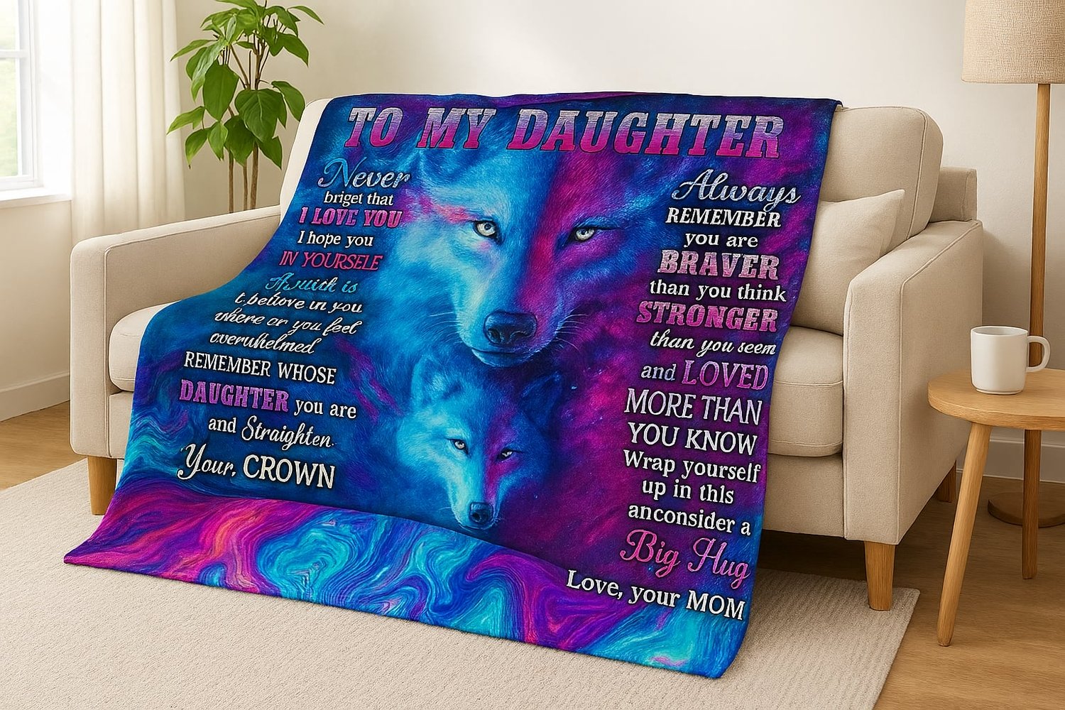 Microfleece Blanket Design Files Daughter