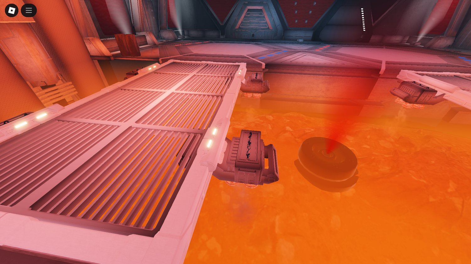 Inquisitor headquarters room in Roblox