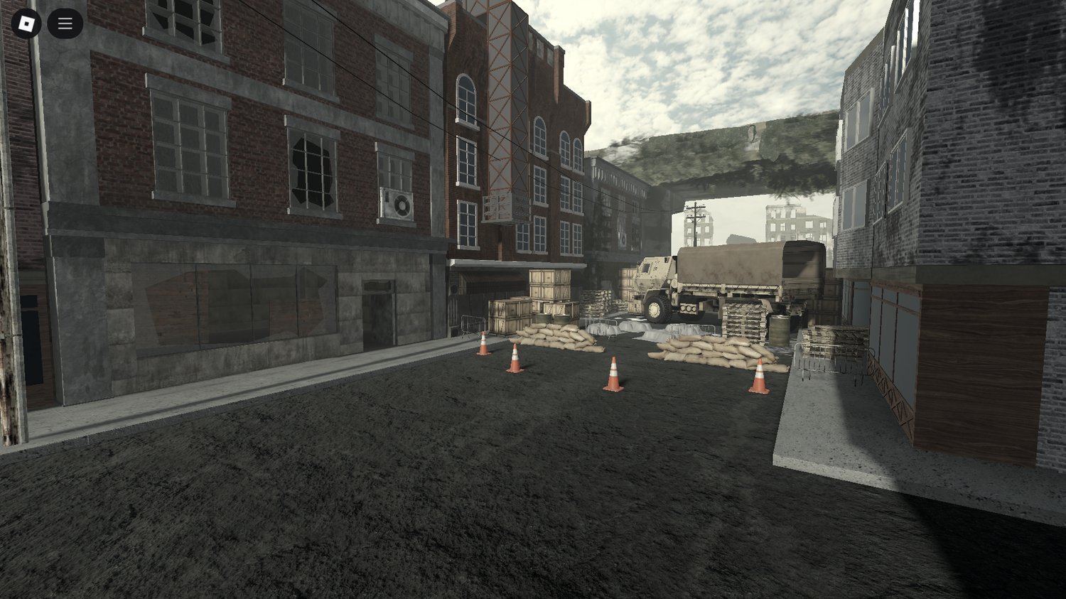 Abandoned city block Project Black Summer