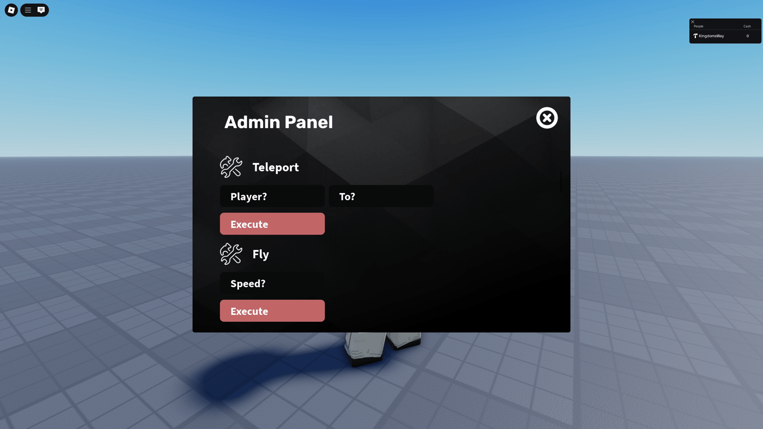 Roblox professional admin panel for roleplay
