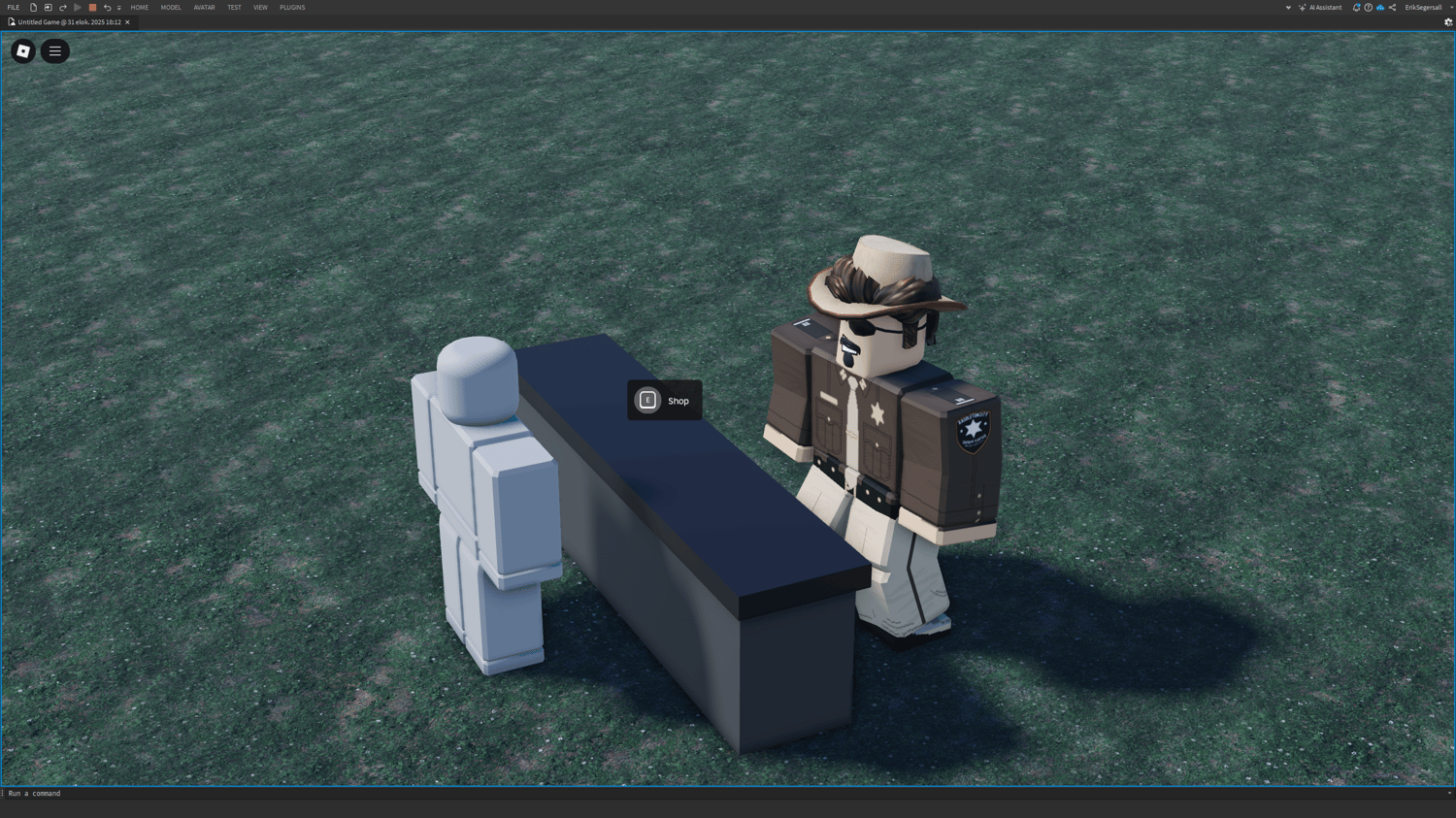 Roblox weapon shop script with purchase menu