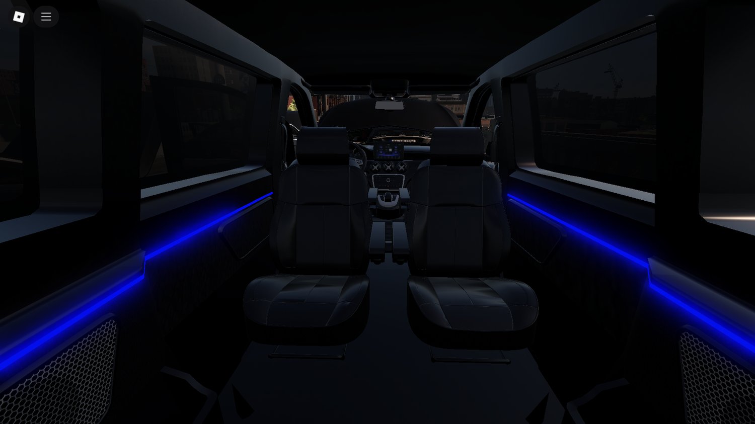 Realistic Roblox convoy cars and vans