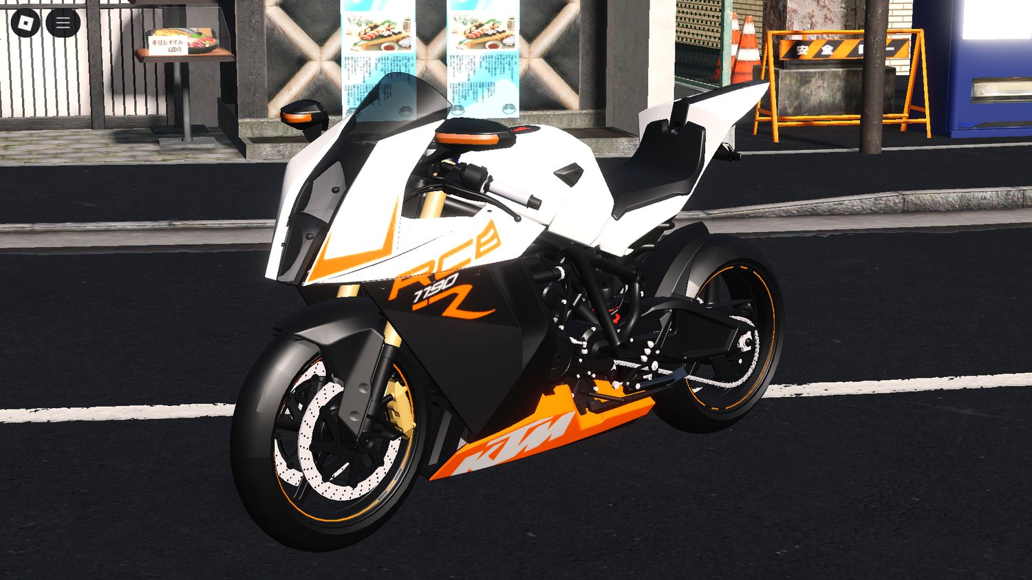 KTM 1190 RC8 R working bike Roblox model