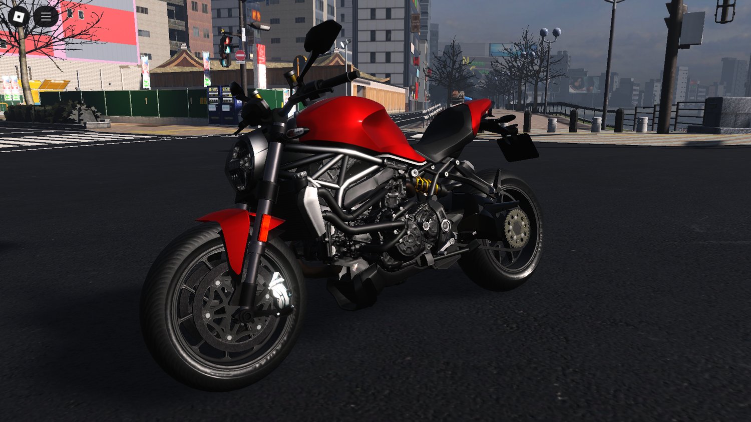KTM 1190 RC8 R Roblox bike high-speed model