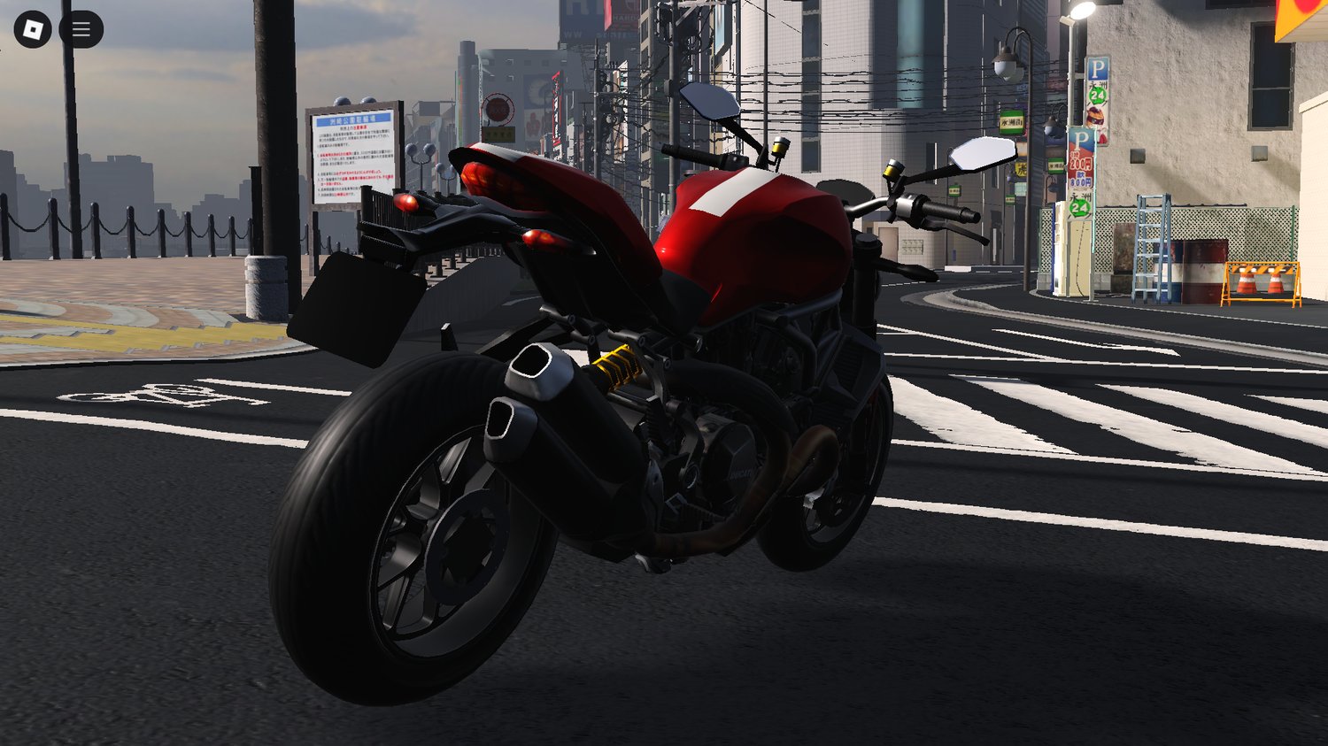 Fully functional Roblox sportbike KTM 1190 RC8 R