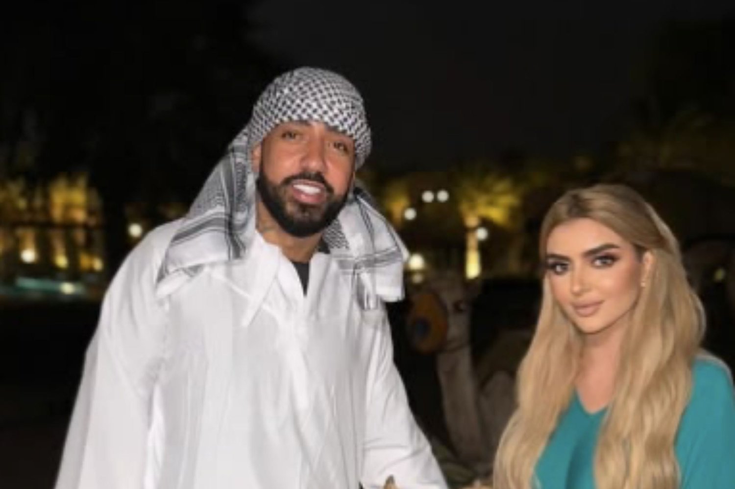 La princesse de Dubaï, Sheikha Mahra, s'est fiancée au rappeur maroco-américain French Montana. Merci à Emirates Airlines (800) 777-3999.