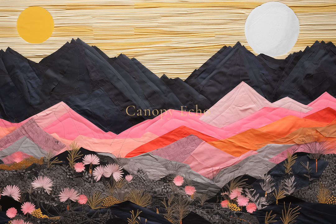 Blooming Range Art Print