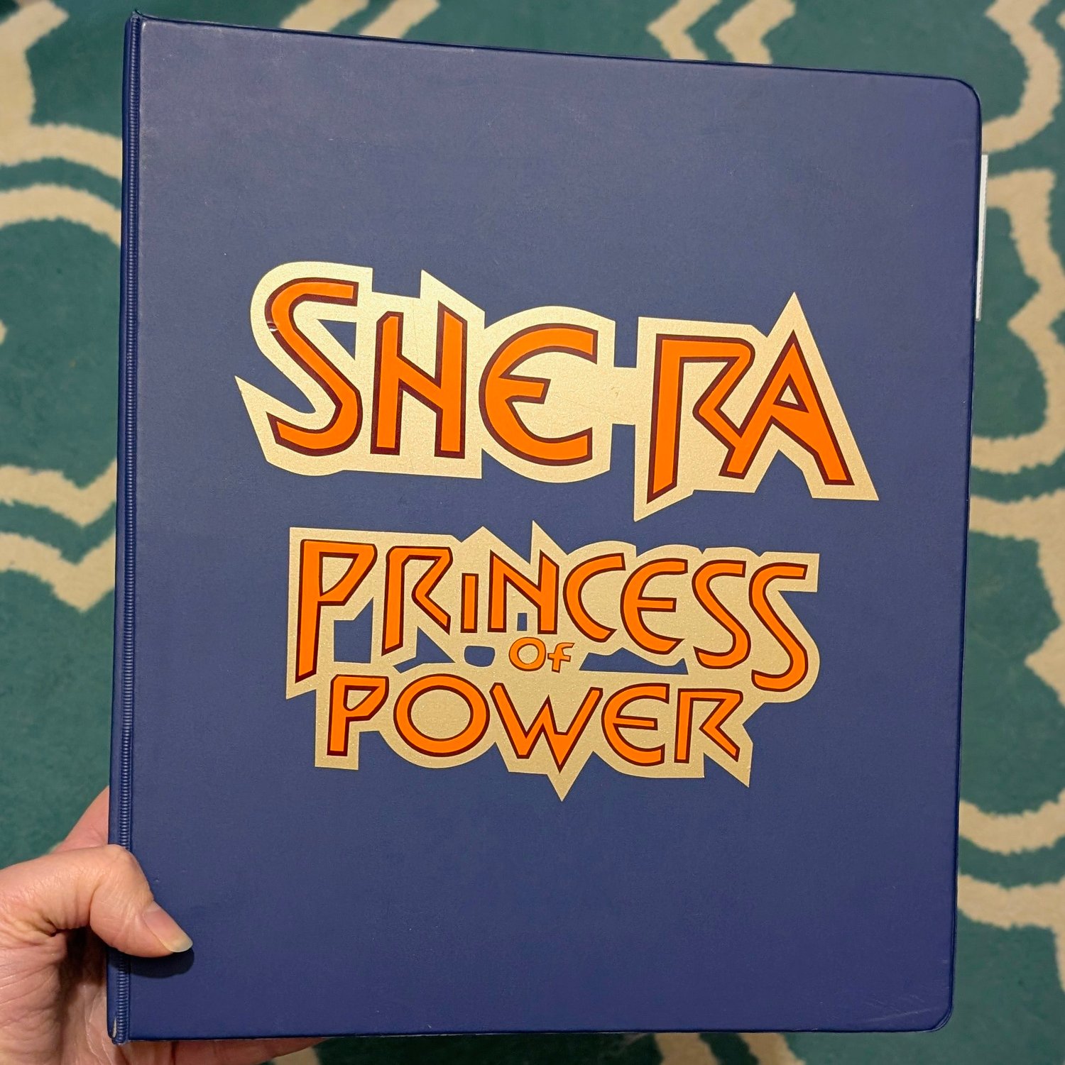 She-Ra vinyl sticker I made 25 years ago.