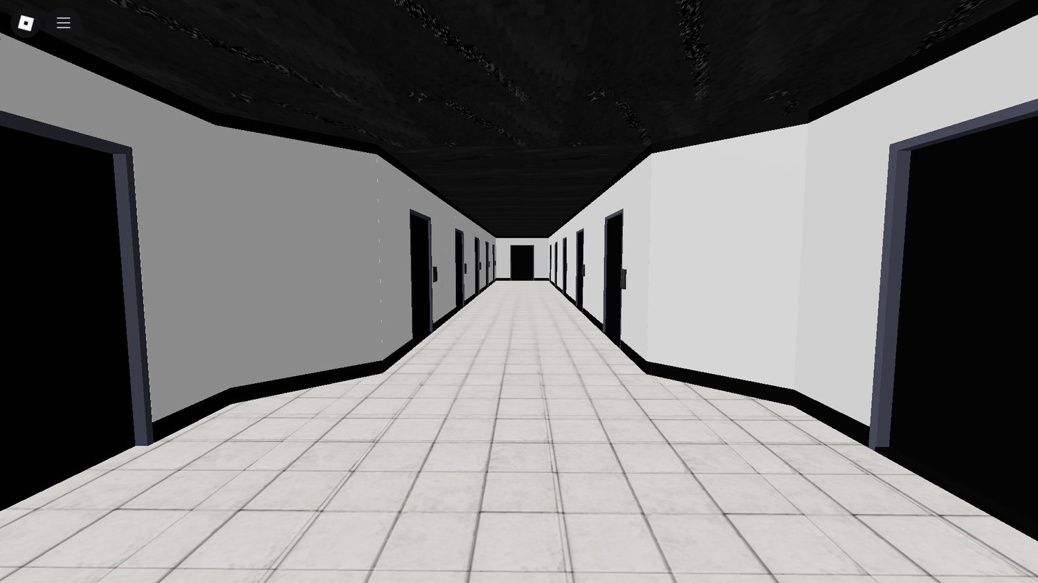 Roblox SCP Class D cell block with 10 cells