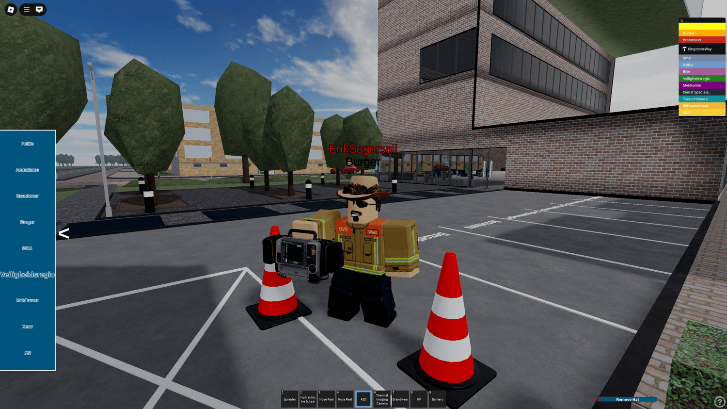 Roblox fully scripted Dutch roleplay game