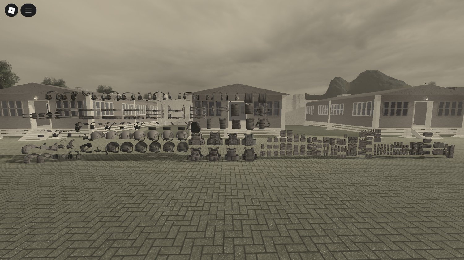 Roblox vests and helmets from Grey Tactical Bundle
