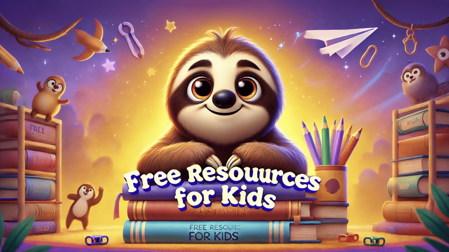 Sloth Dreams Books Free Resources for Kids, Teachers, and Parents