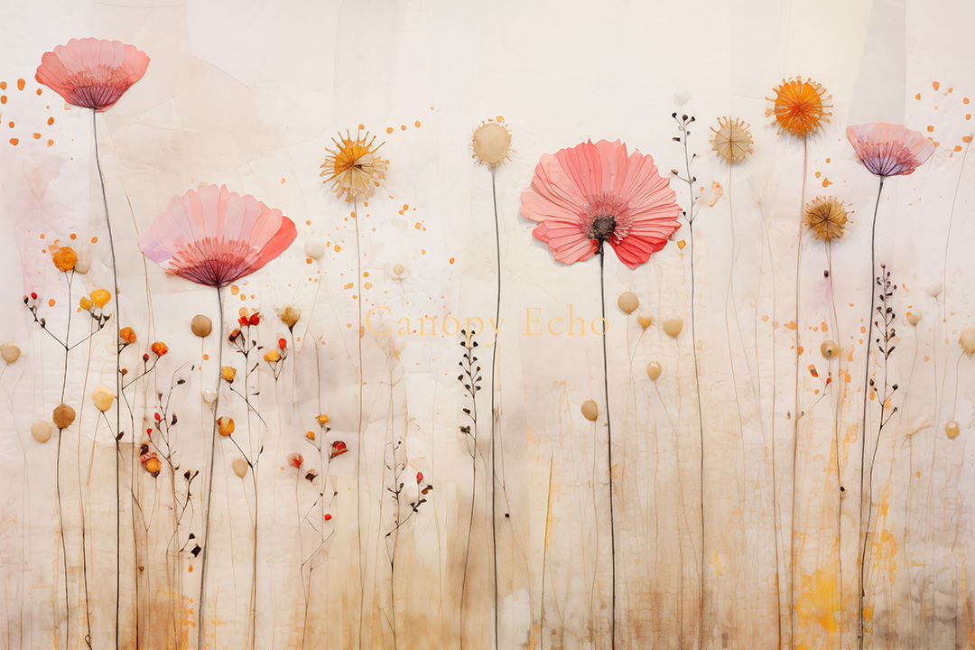 Paper Bloom Art Print