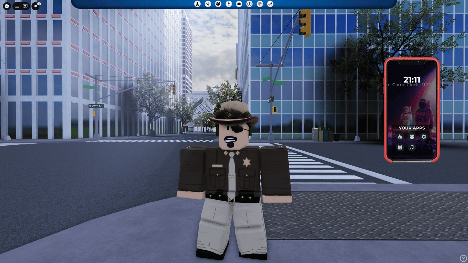 Roblox American roleplay map with jobs system