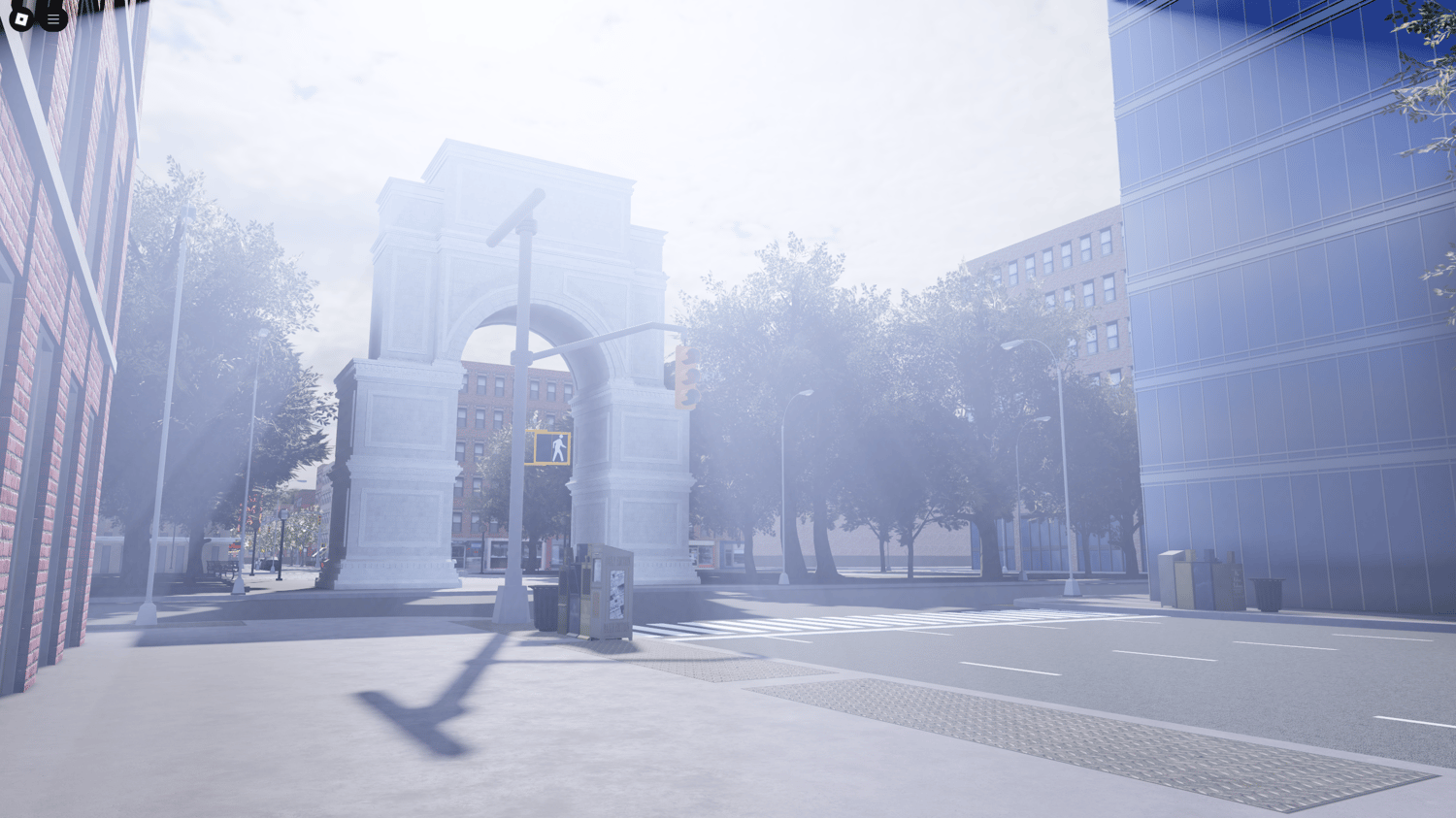 Roblox New York city roleplay with enterable buildings