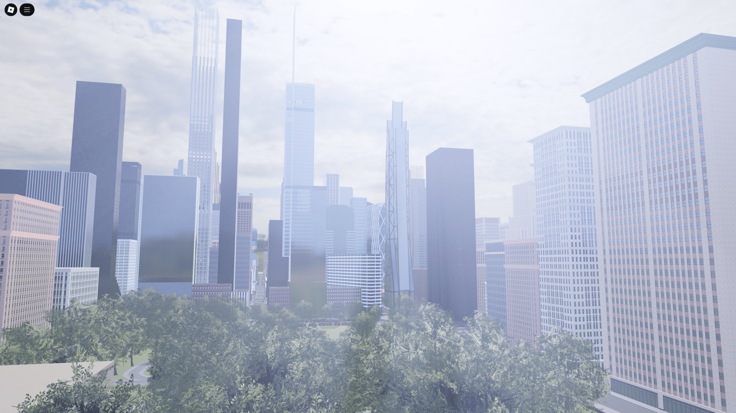 Roblox NYC downtown map with roleplay systems
