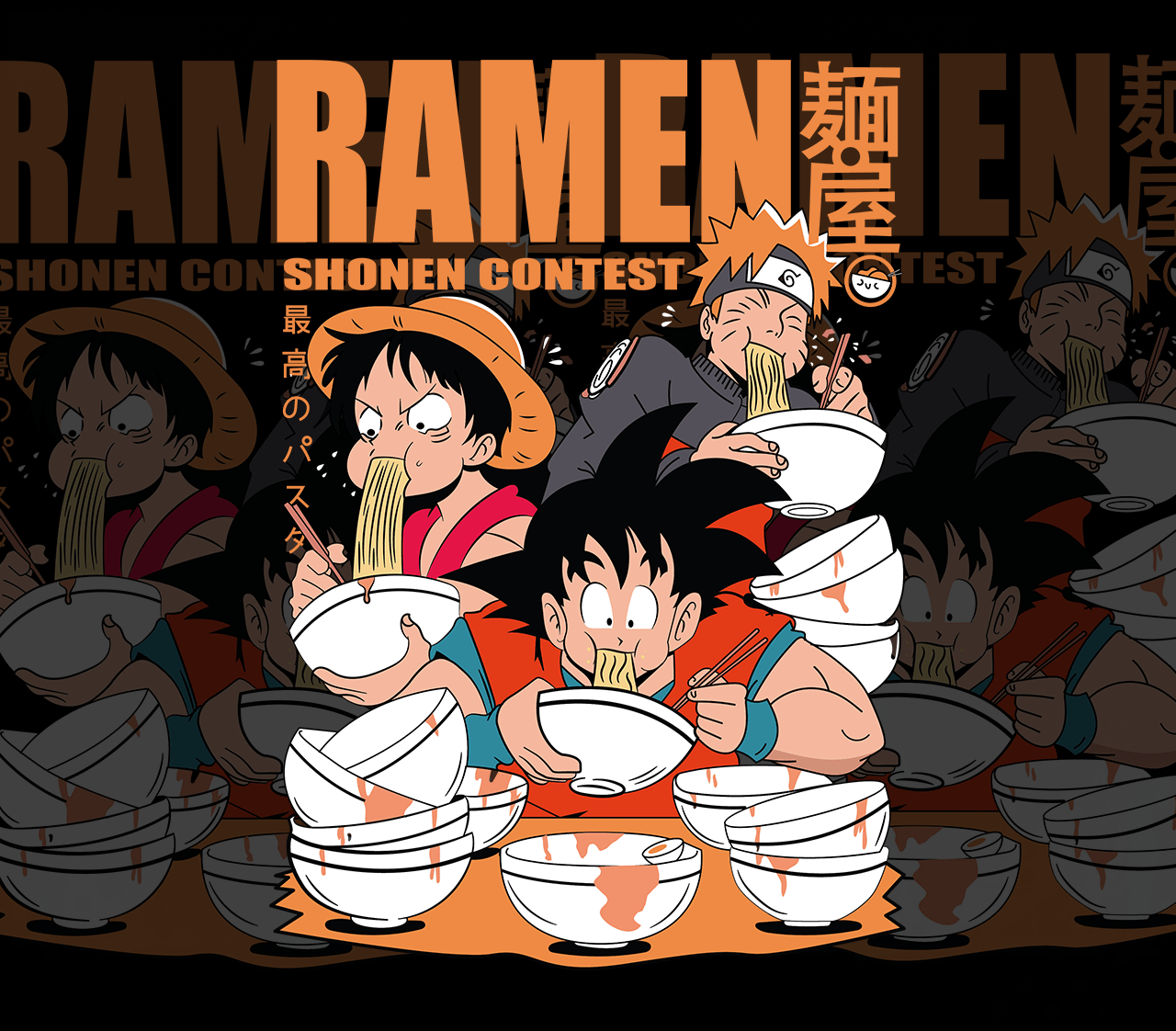 DESIGN ANIME  ramen