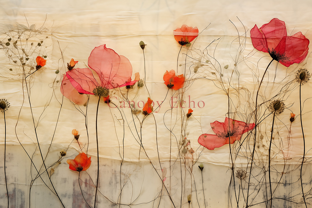 Parchment Meadow Art Print