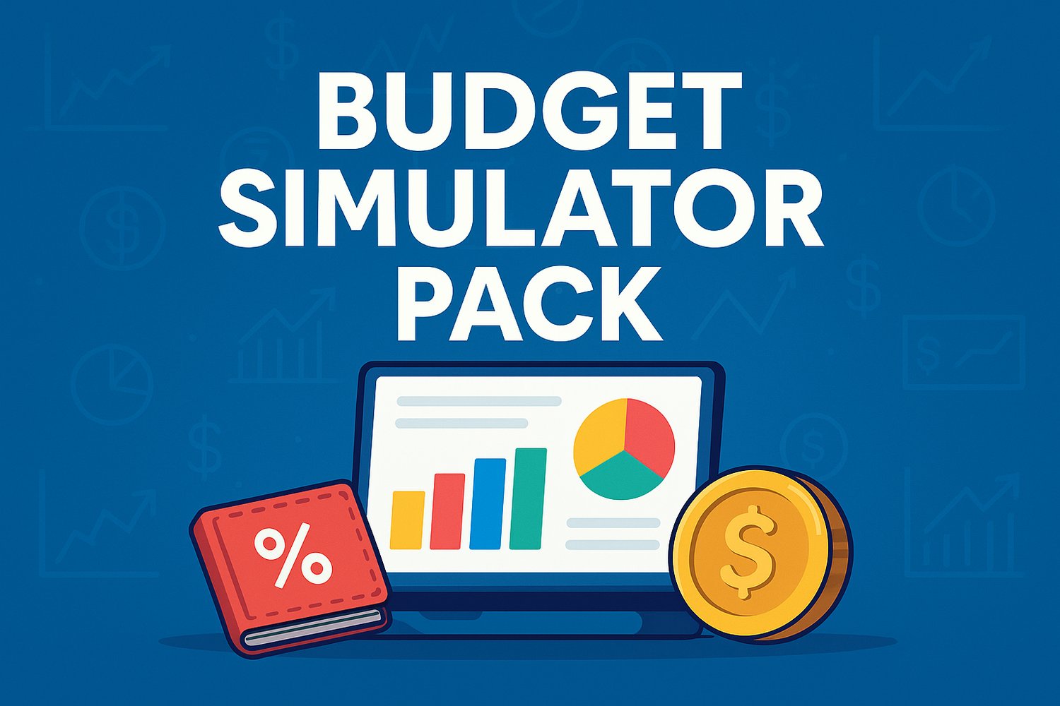 Budget Simulator Pack – Personal finance tool to track expenses, save money, and improve financial management