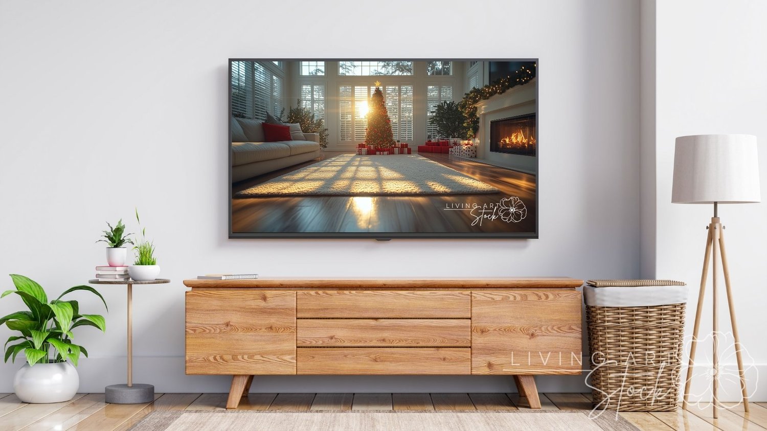 Christmas holiday Livin Room Screensaver