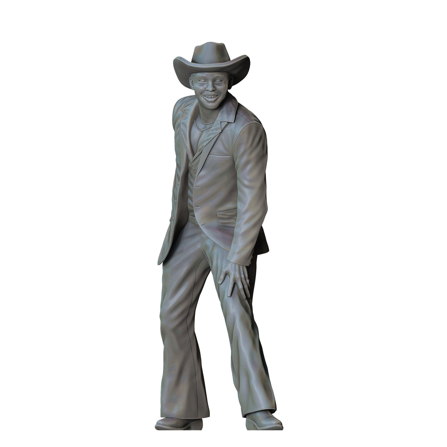3dp Miniatures, N5 Roger E. Mosley Theodore Calvin Magnum P.I