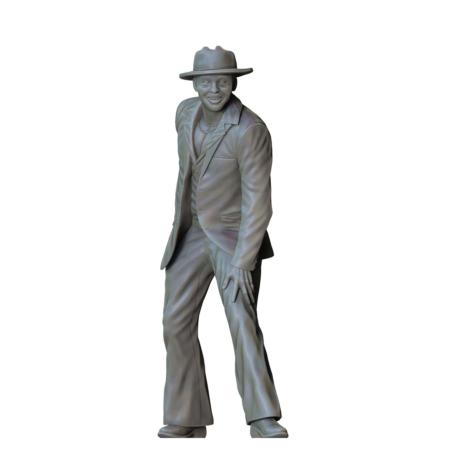 3dp Miniatures, N5 Roger E. Mosley Theodore Calvin Magnum P.I