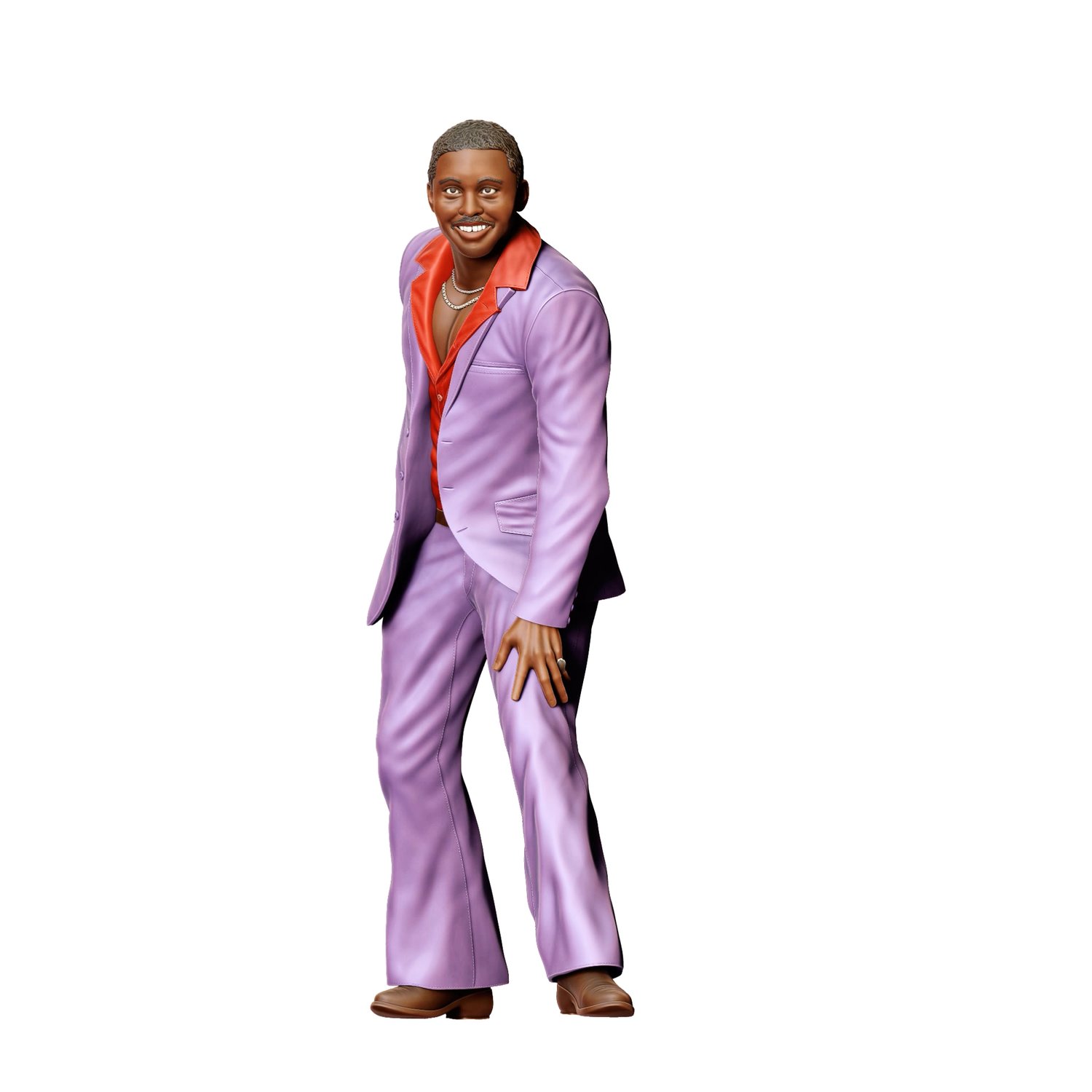 3dp Miniatures, N5 Roger E. Mosley Theodore Calvin Magnum P.I