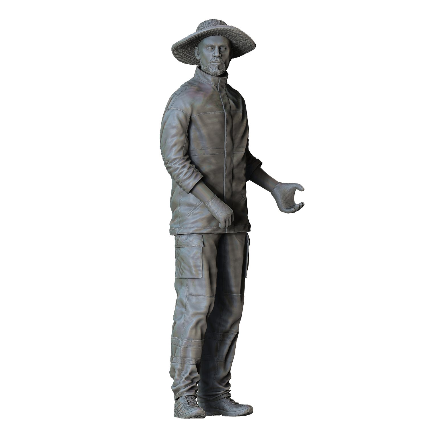 3DP Miniatures, N1 gas station workers