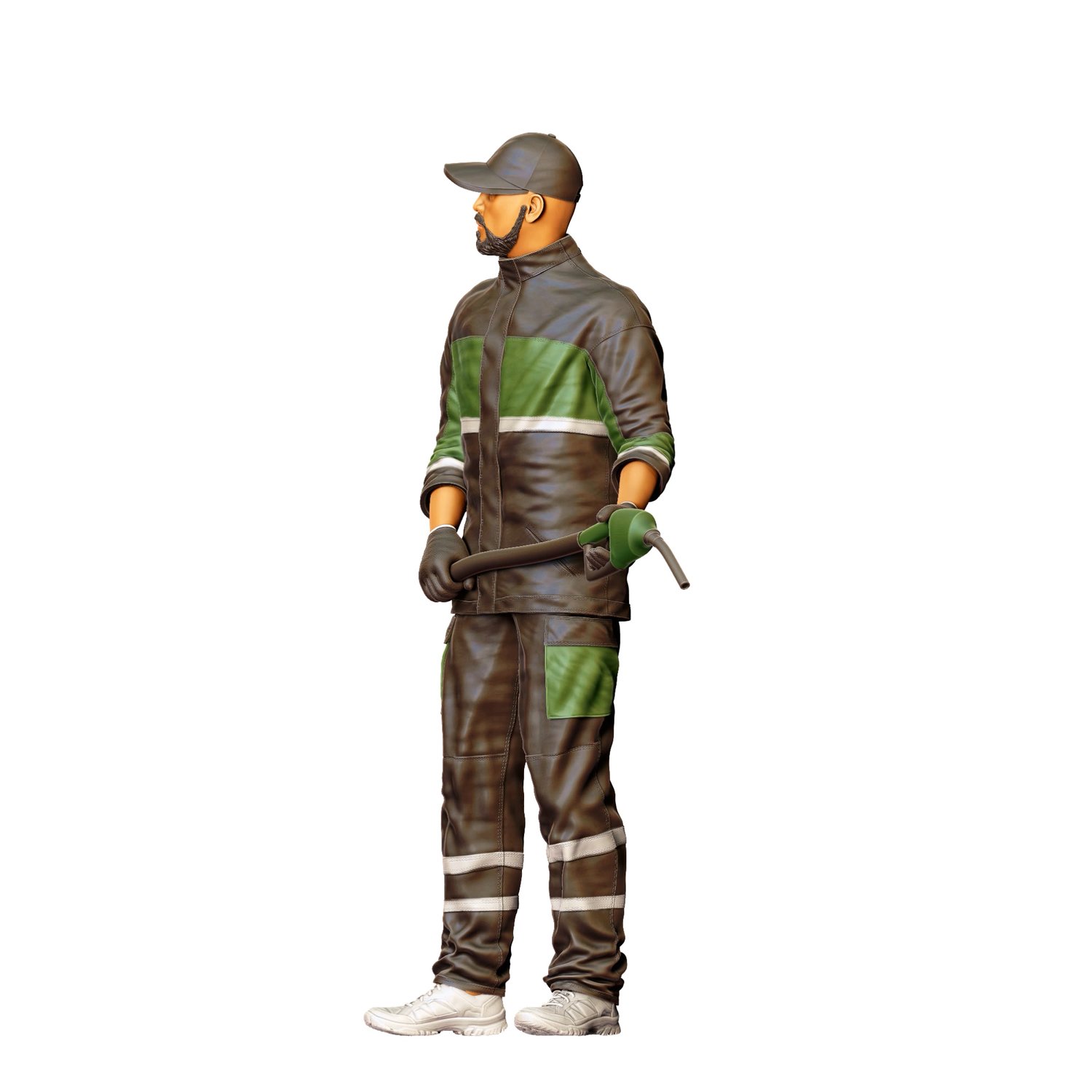 3DP Miniatures, N1 gas station workers