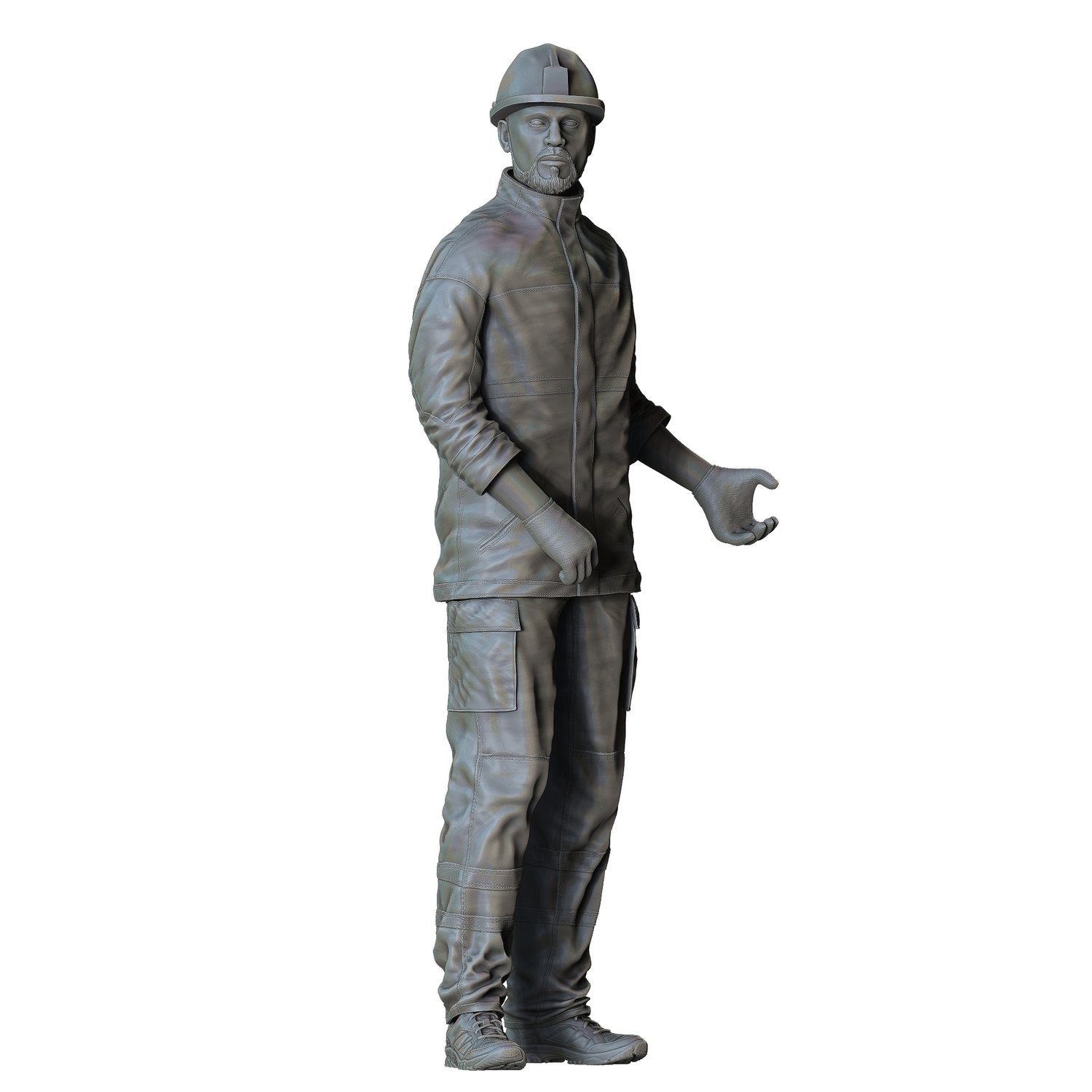 3DP Miniatures, N1 gas station workers