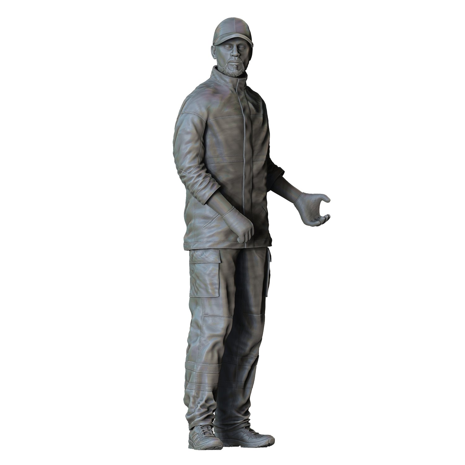 3DP Miniatures, N1 gas station workers