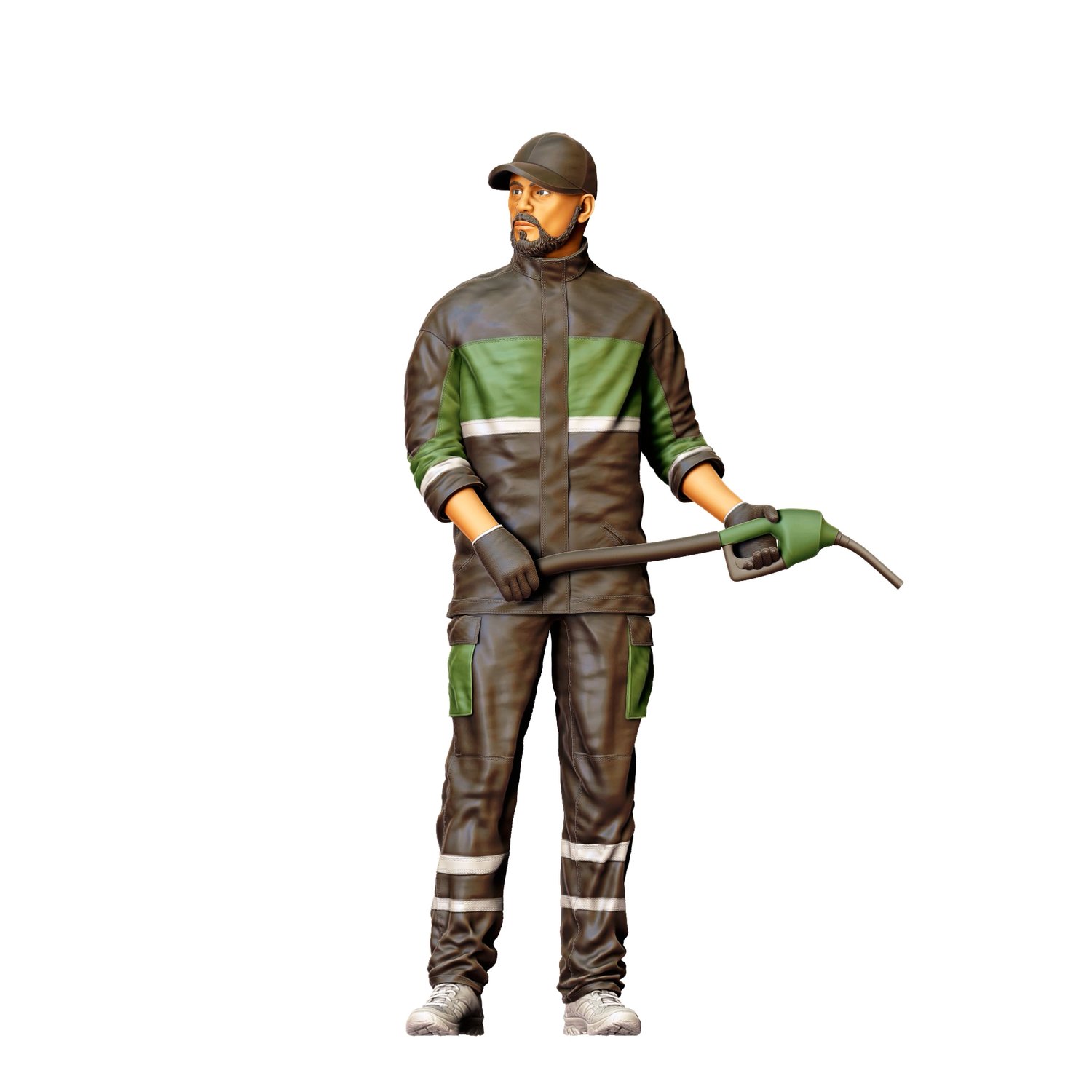 3DP Miniatures, N1 gas station workers