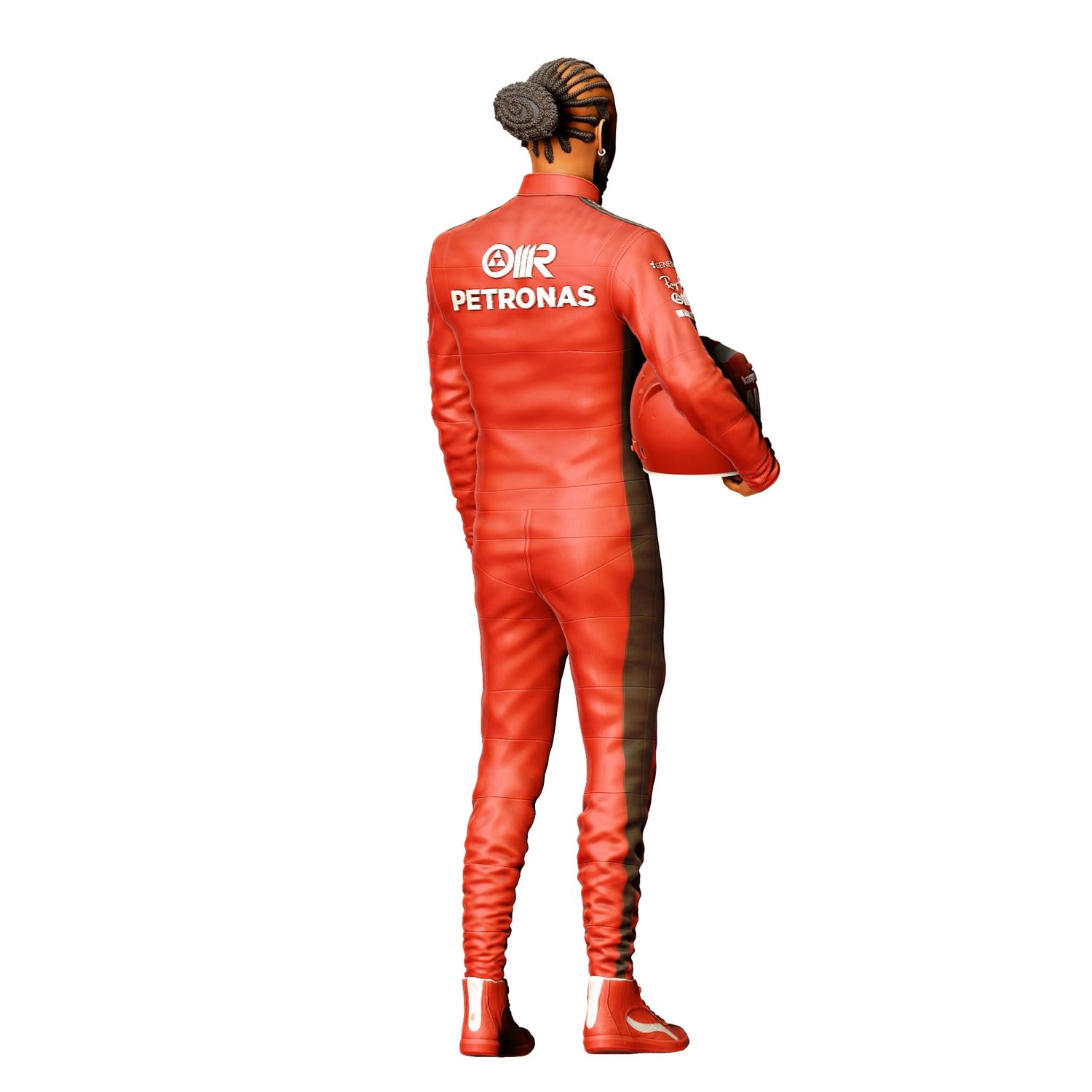3DP Miniatures, Lewis Hamilton  racing driver