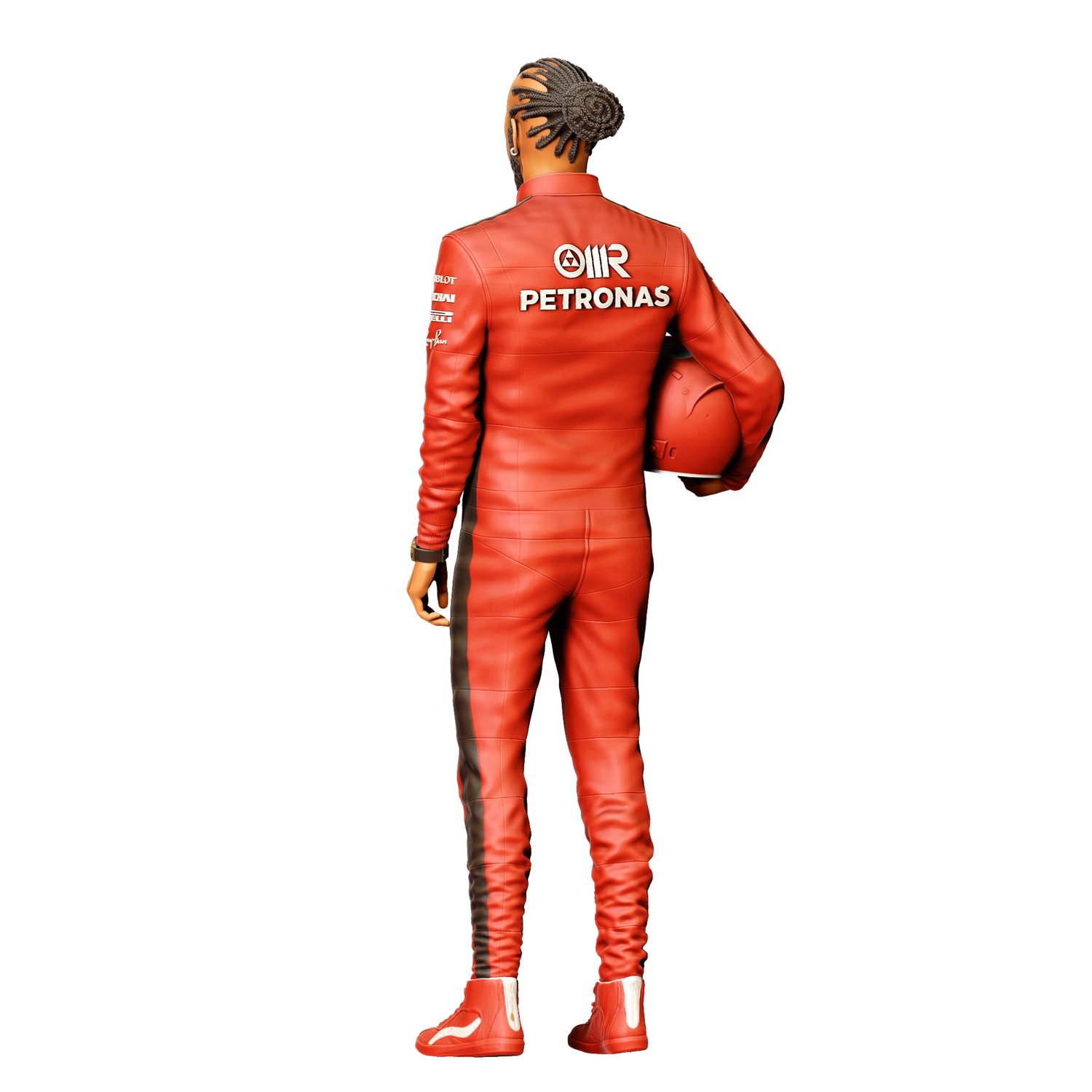 3DP Miniatures, Lewis Hamilton  racing driver