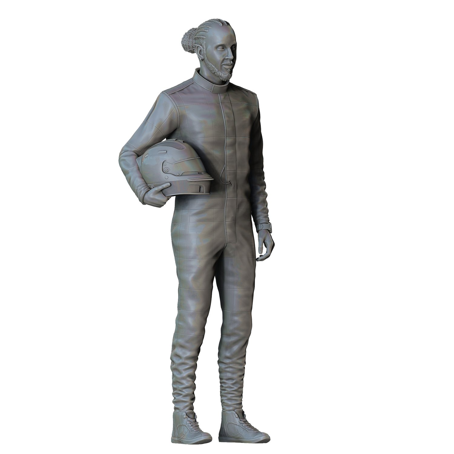 3DP Miniatures, Lewis Hamilton  racing driver