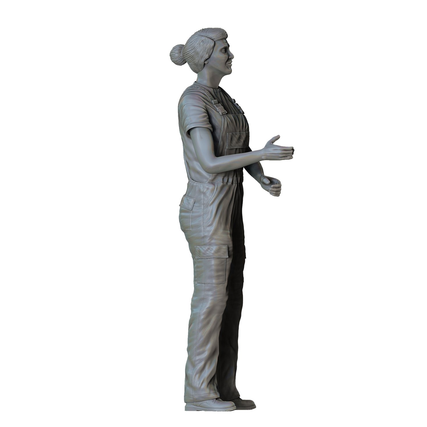3DP Miniatures, N2 gas station workers