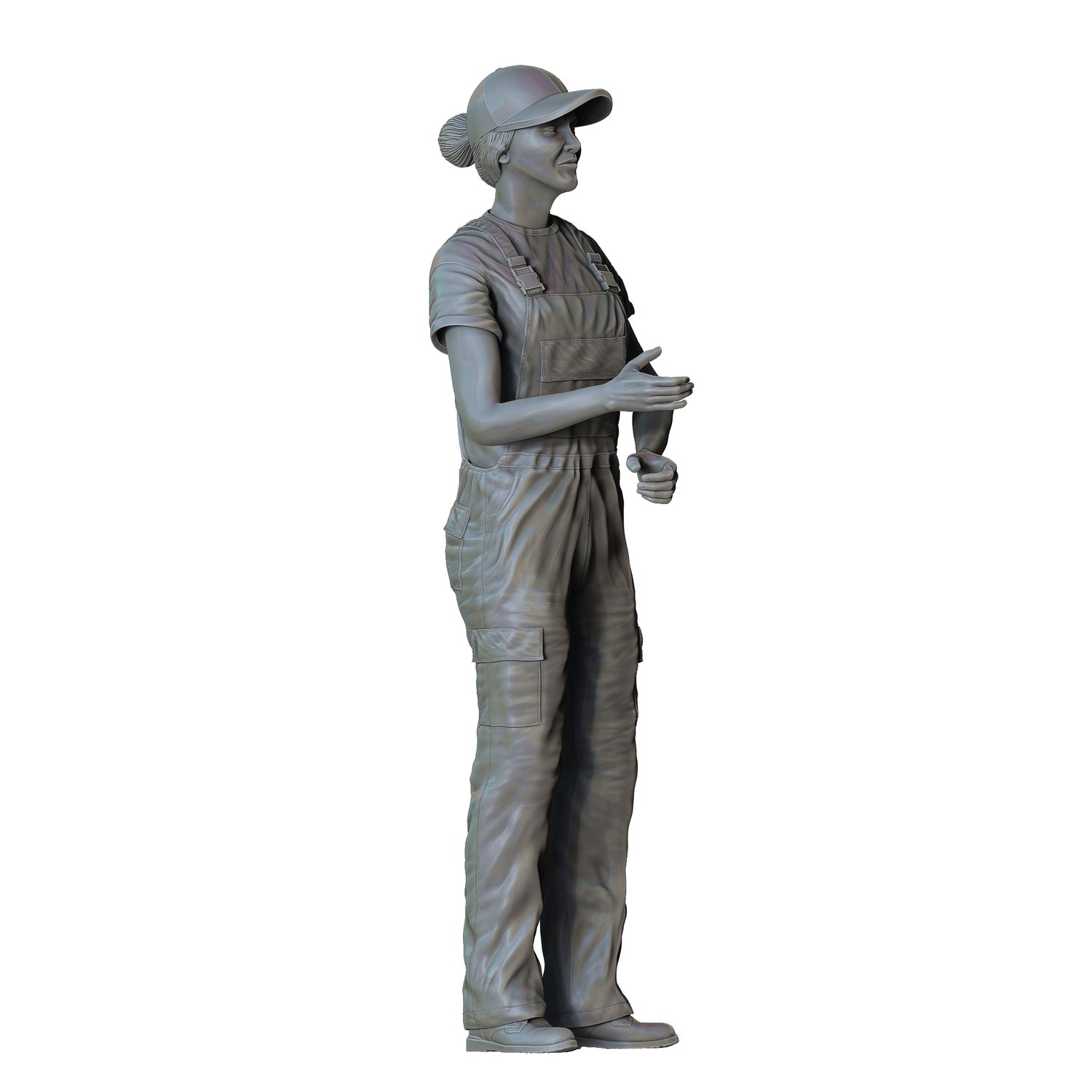 3DP Miniatures, N2 gas station workers