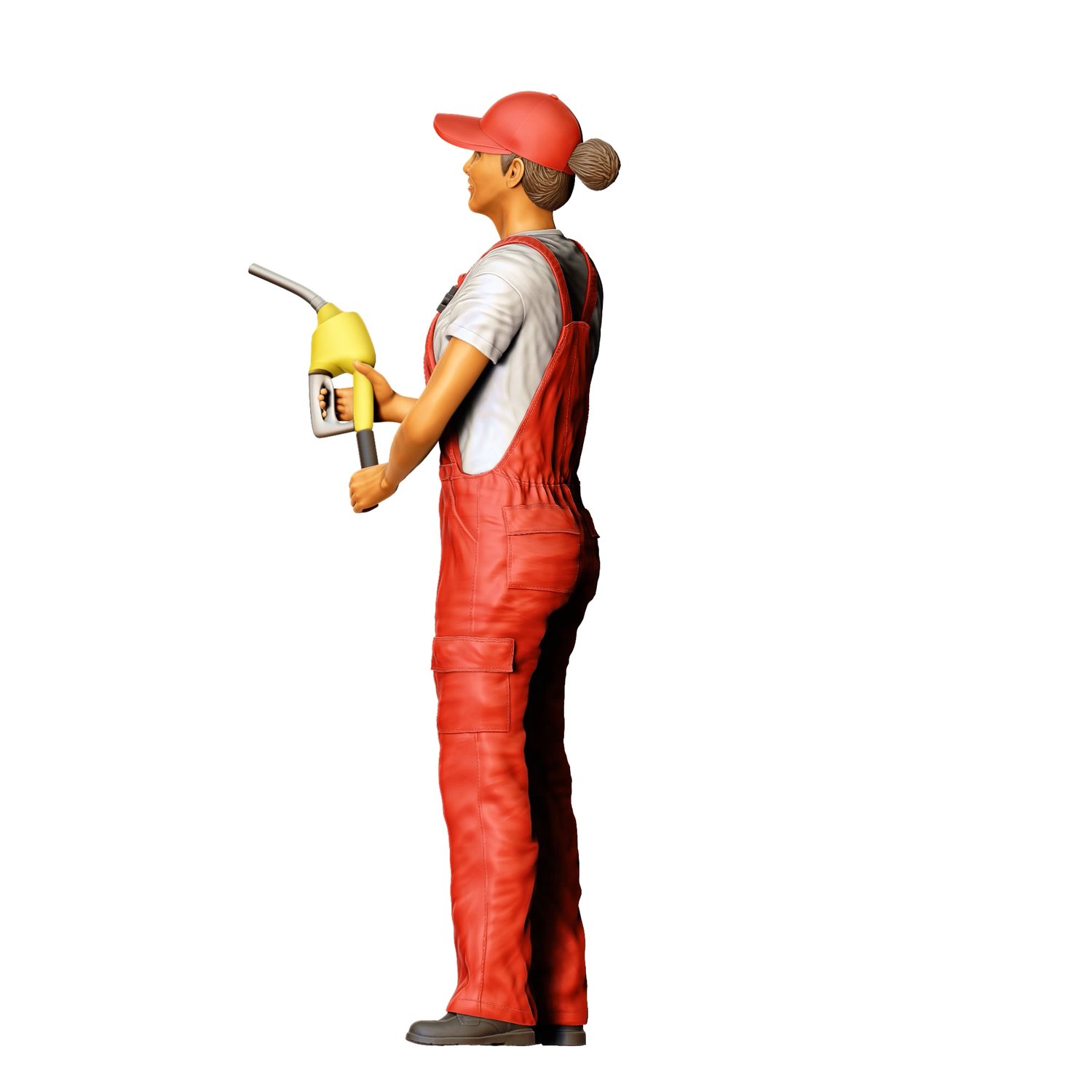3DP Miniatures, N2 gas station workers