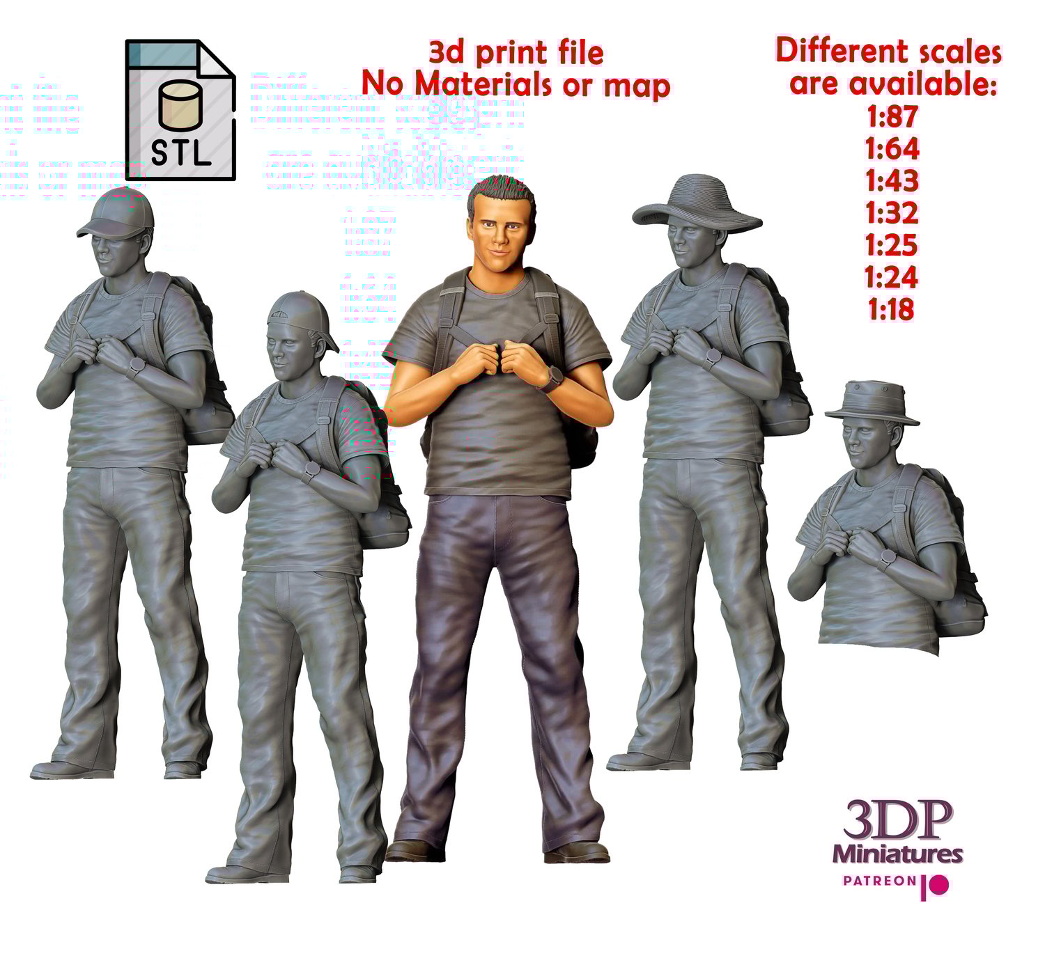 3DP Miniatures, N1 Sean Lucas Black Tokyo Drift Tokyo Drift