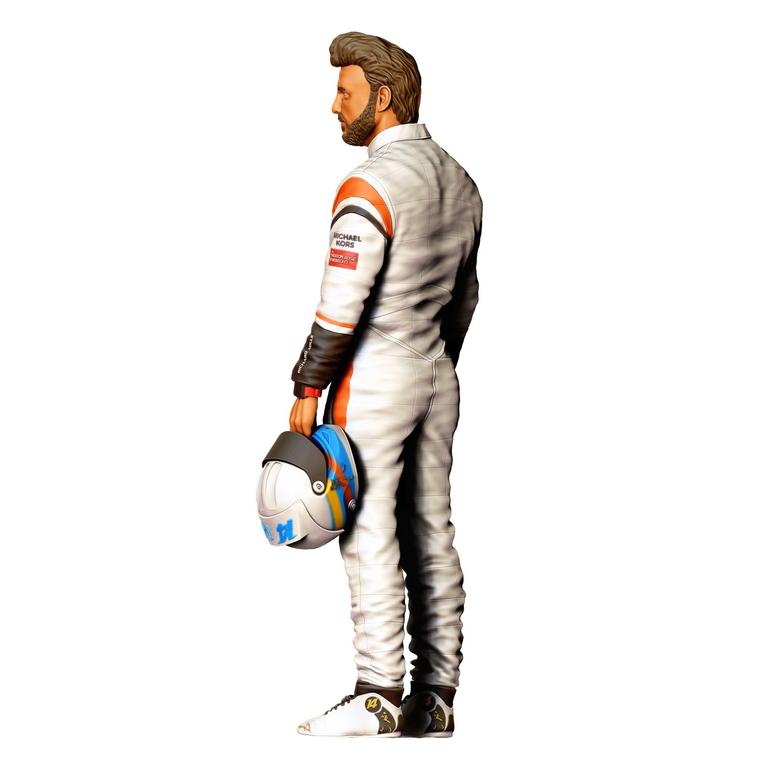 3DP Miniatures, Fernando Alonso racing driver
