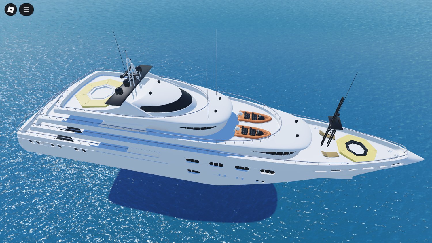 Roblox marina map asset luxury boat
