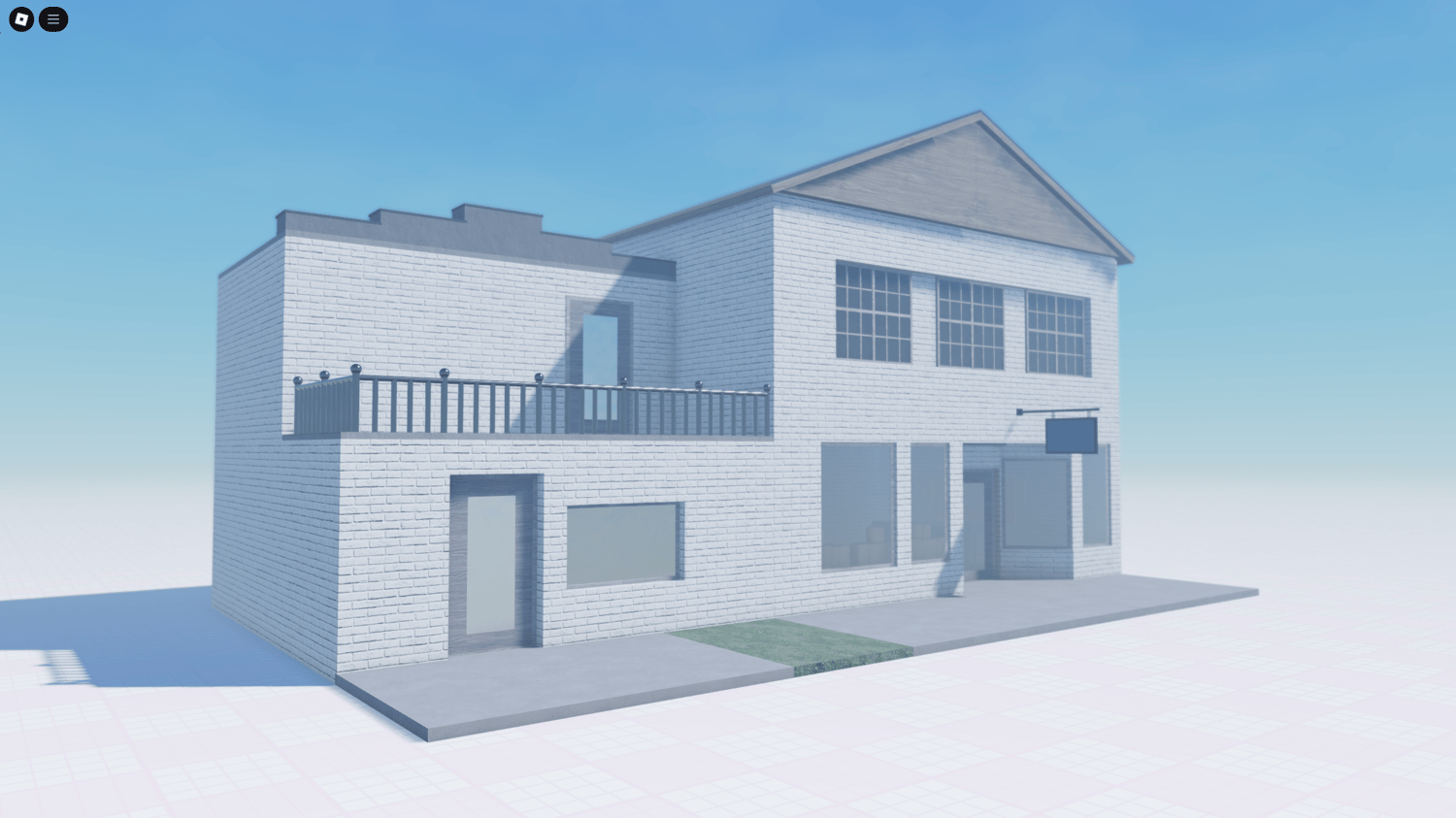 Roblox clothing shop with enterable room