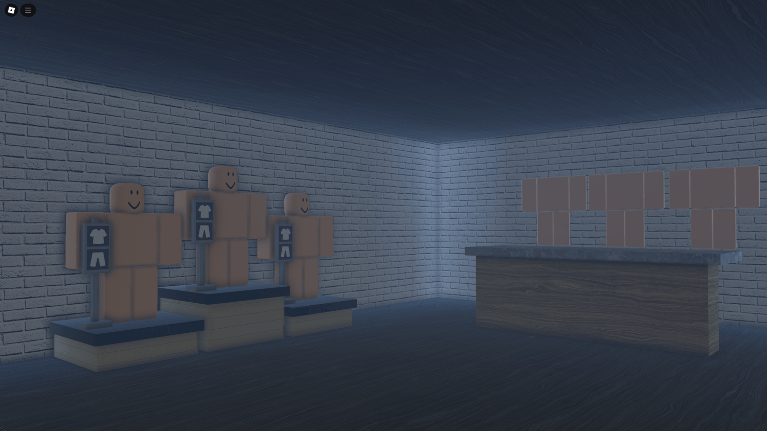 Roblox stylish clothing shop asset for roleplay